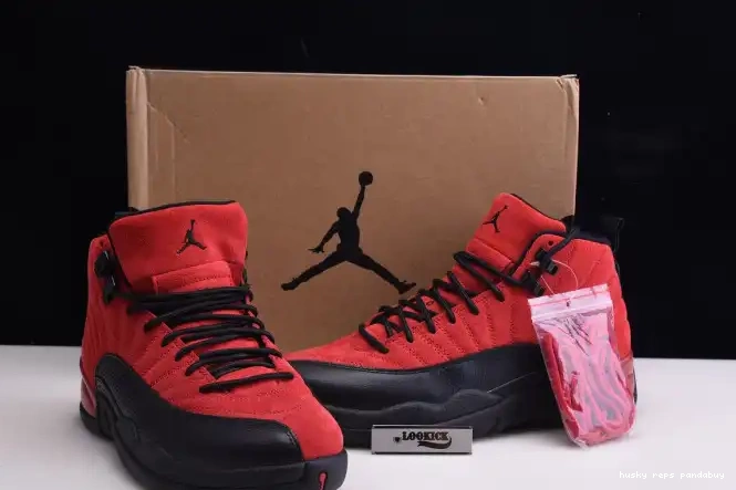 Rep Husky Reverse Air CT8013-602 Jordan 12 Game Flu Retro 0526